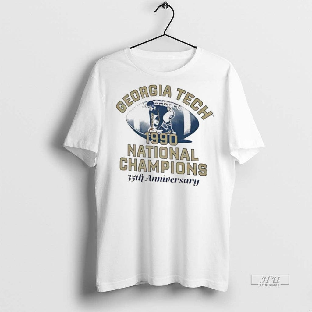 Officials Georgia Tech Yellow Jackets 1990 National - Adult & Kids T-Shirts, Sweatshirts & Hoodies apparel design preview 1