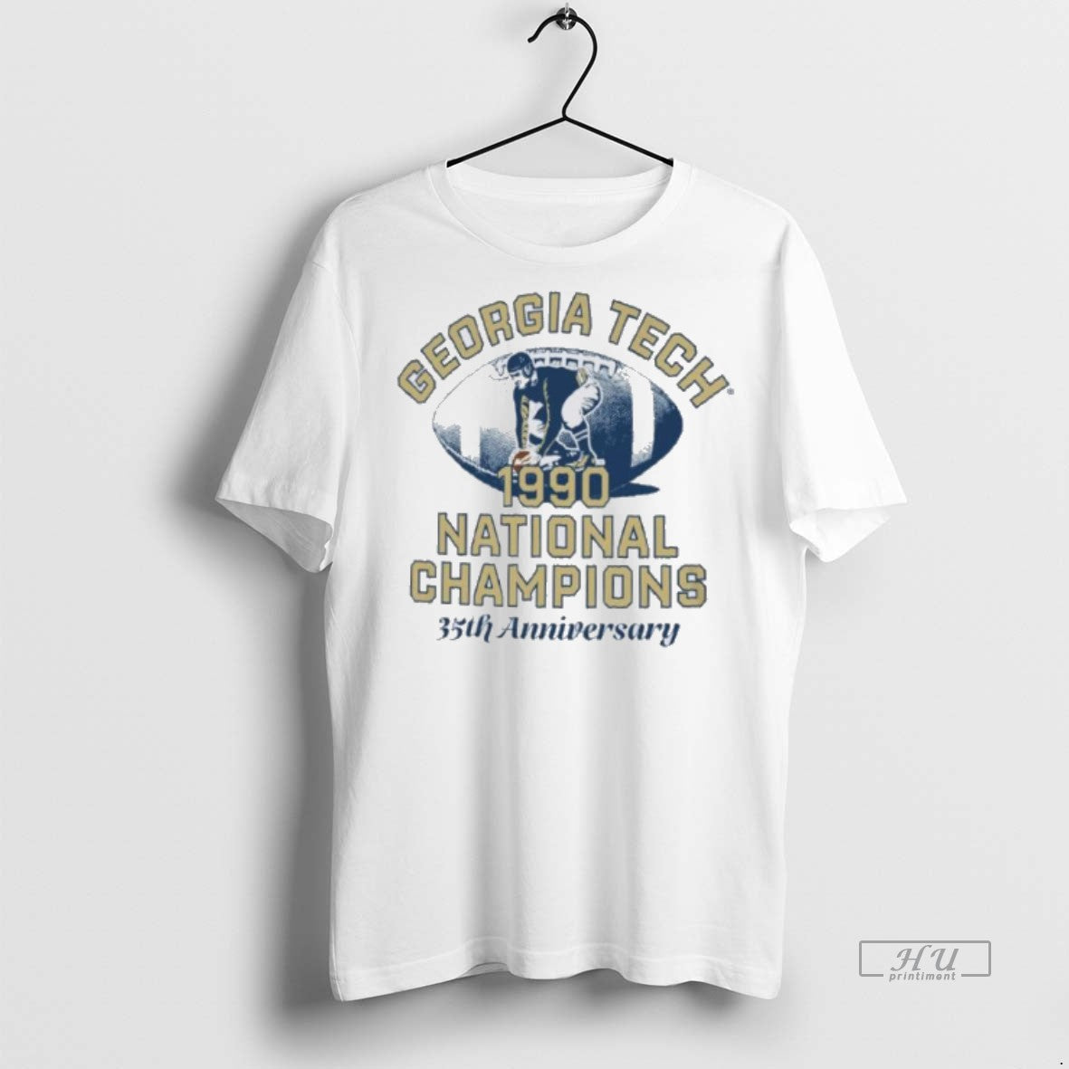 Officials Georgia Tech Yellow Jackets 1990 National - Adult & Kids T-Shirts, Sweatshirts & Hoodies apparel design preview 1
