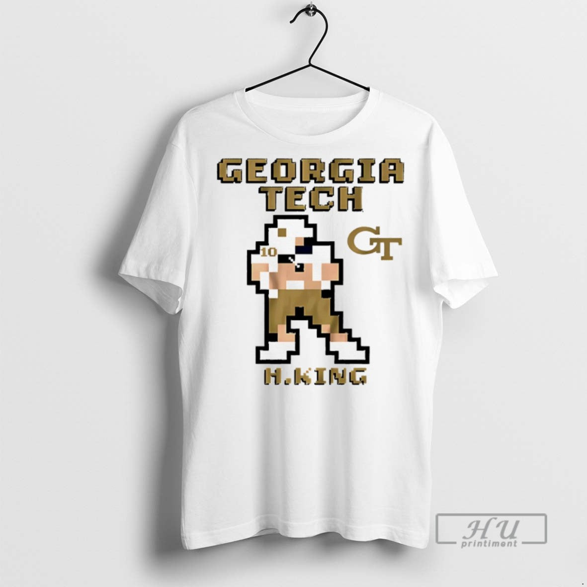 Officials Georgia Tech Yellow Jackets Football Haynes - Adult & Kids T-Shirts, Sweatshirts & Hoodies apparel design preview 1
