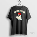 Officials Ghost Pepper Spicy Food Halloween Pun - Adult & Kids T-Shirts, Sweatshirts & Hoodies apparel design preview 1