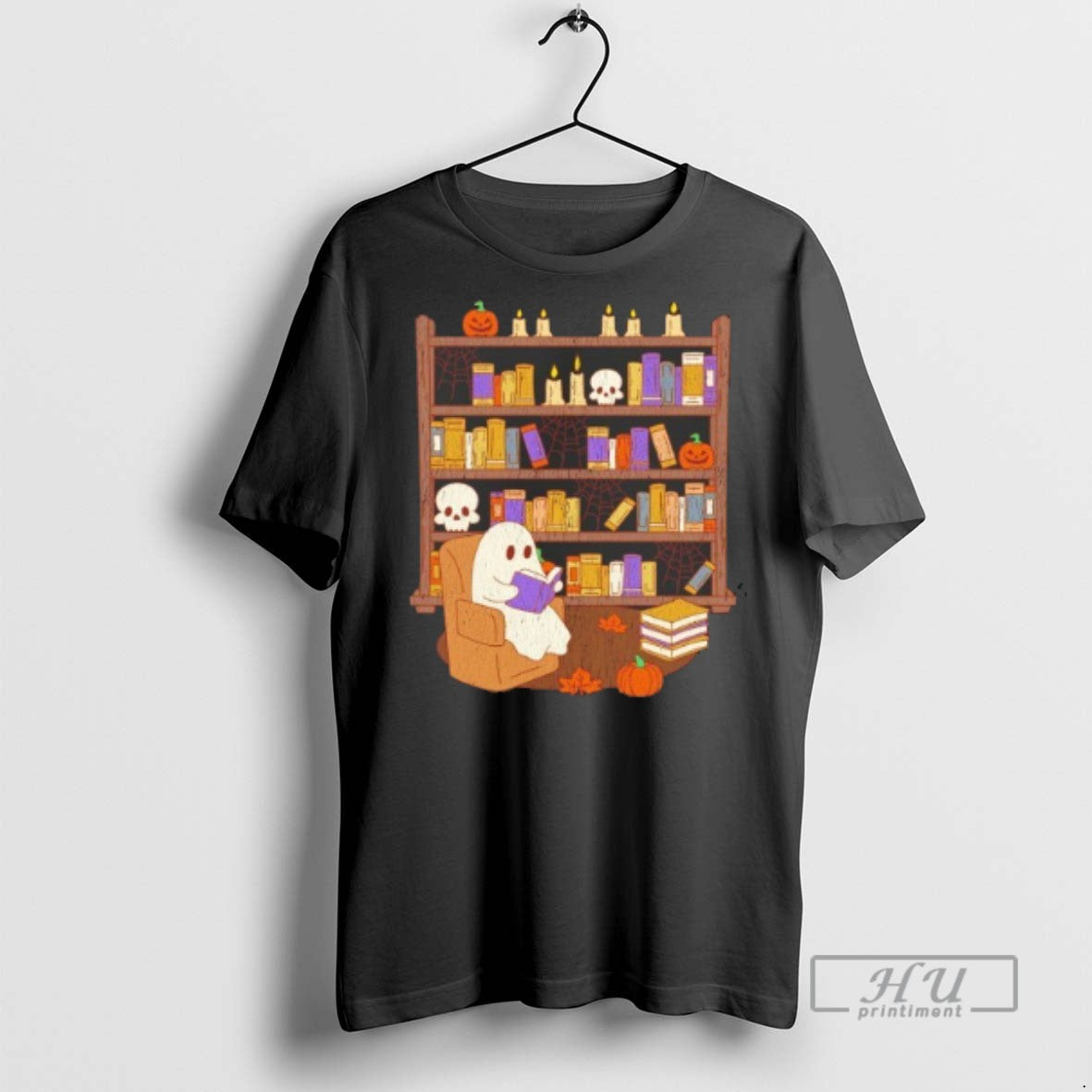 Officials Ghost Library Love Books - Adult & Kids T-Shirts, Sweatshirts & Hoodies apparel design preview 1