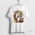 Officials Ghost Reading Book Spooky Season Halloween - Adult & Kids T-Shirts, Sweatshirts & Hoodies apparel design preview 1