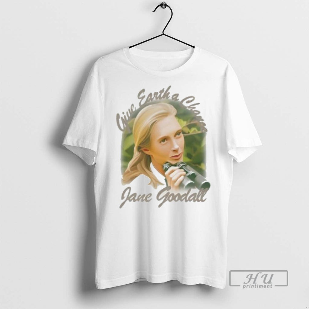 Officials Give Earth A Chance Jane Goodall - Adult & Kids T-Shirts, Sweatshirts & Hoodies apparel design preview 1
