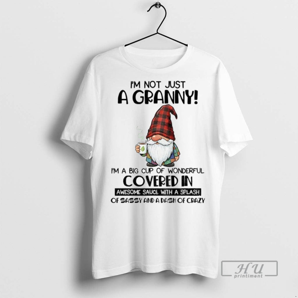Officials Gnome Im Not Just A Granny Big Cup Of - Adult & Kids T-Shirts, Sweatshirts & Hoodies apparel design preview 1