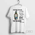 Officials Gnome Arguing With Me Is Crazy Because My - Adult & Kids T-Shirts, Sweatshirts & Hoodies apparel design preview 1
