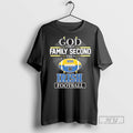 Officials God First Family Second Notre Dame Fighting - Adult & Kids T-Shirts, Sweatshirts & Hoodies apparel design preview 1