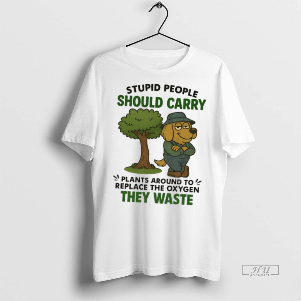 Officials Golden Retriever Stupid People Should Carry - Adult & Kids T-Shirts, Sweatshirts & Hoodies apparel design preview 1