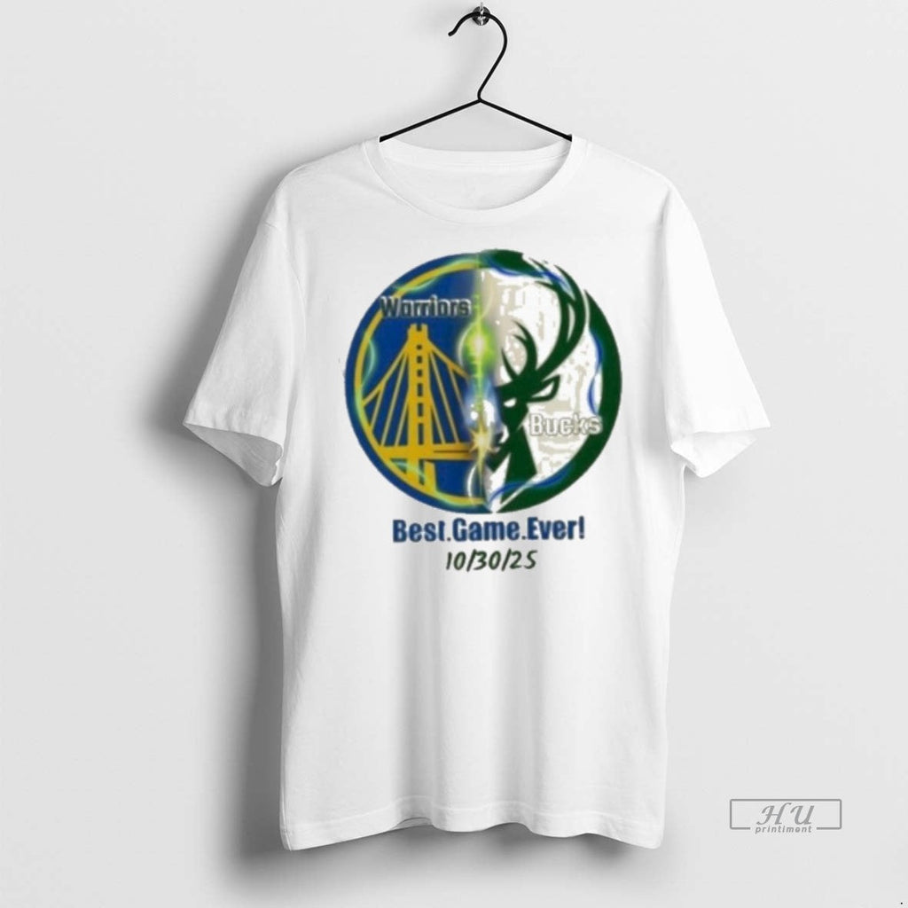 Officials Golden State Warriors Vs Milwaukee Bucks - Adult & Kids T-Shirts, Sweatshirts & Hoodies apparel design preview 1