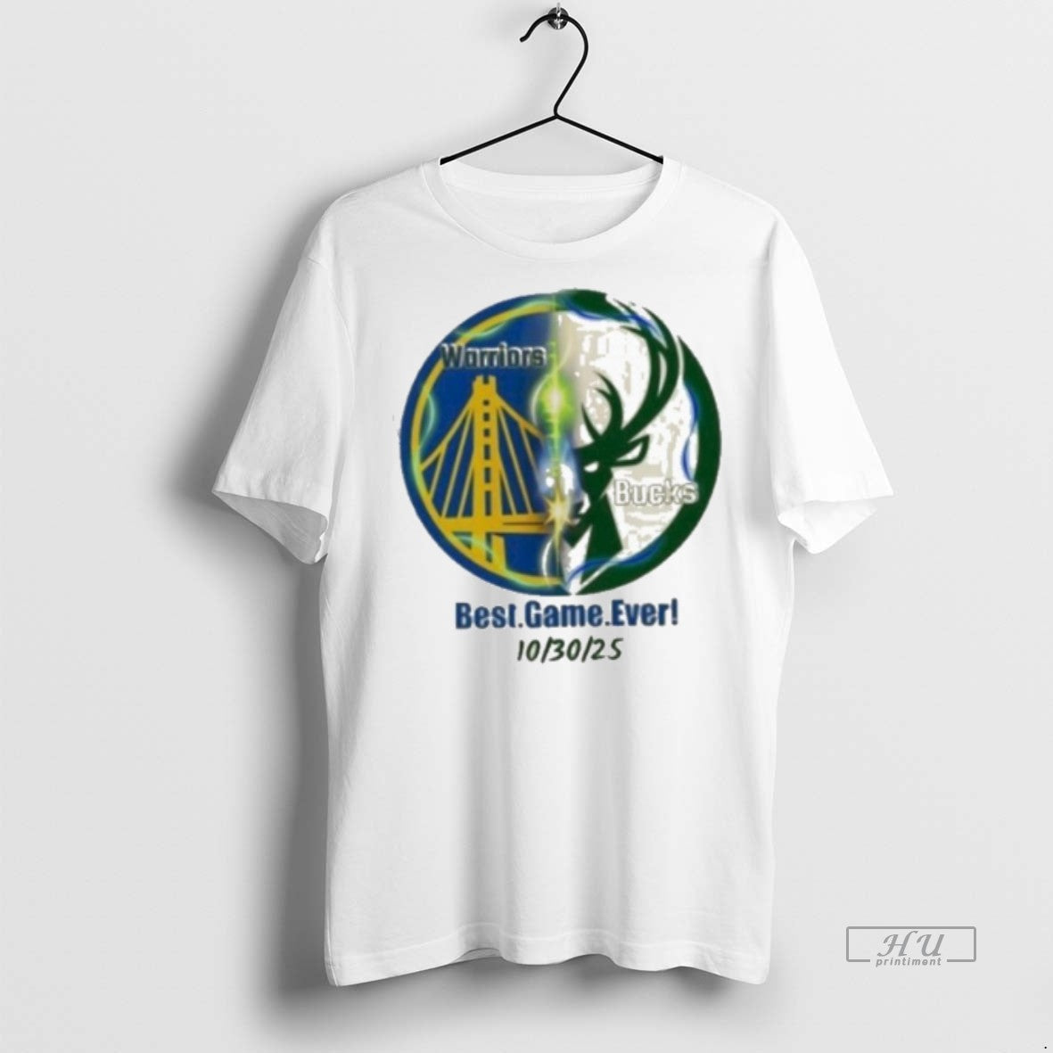 Officials Golden State Warriors Vs Milwaukee Bucks - Adult & Kids T-Shirts, Sweatshirts & Hoodies apparel design preview 1