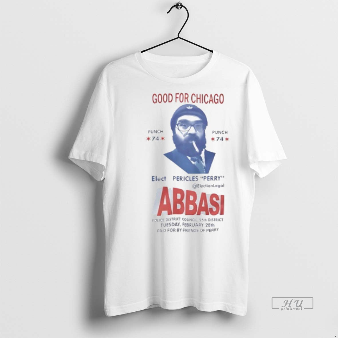 Officials Good For Chicago Abbaasi Elect Pericles - Adult & Kids T-Shirts, Sweatshirts & Hoodies apparel design preview 1