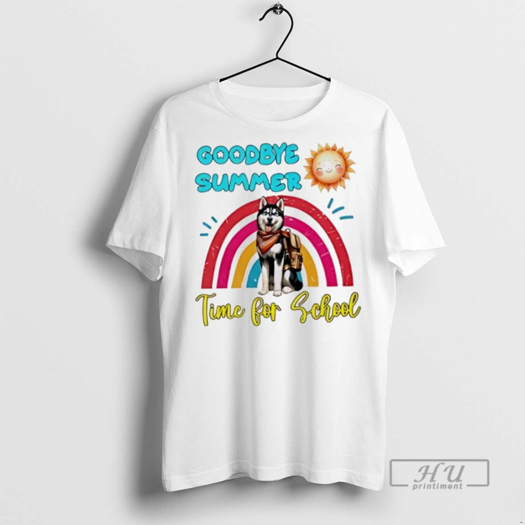 Officials Goodbye Summer Dog Hello Fall Time For - Adult & Kids T-Shirts, Sweatshirts & Hoodies apparel design preview 1