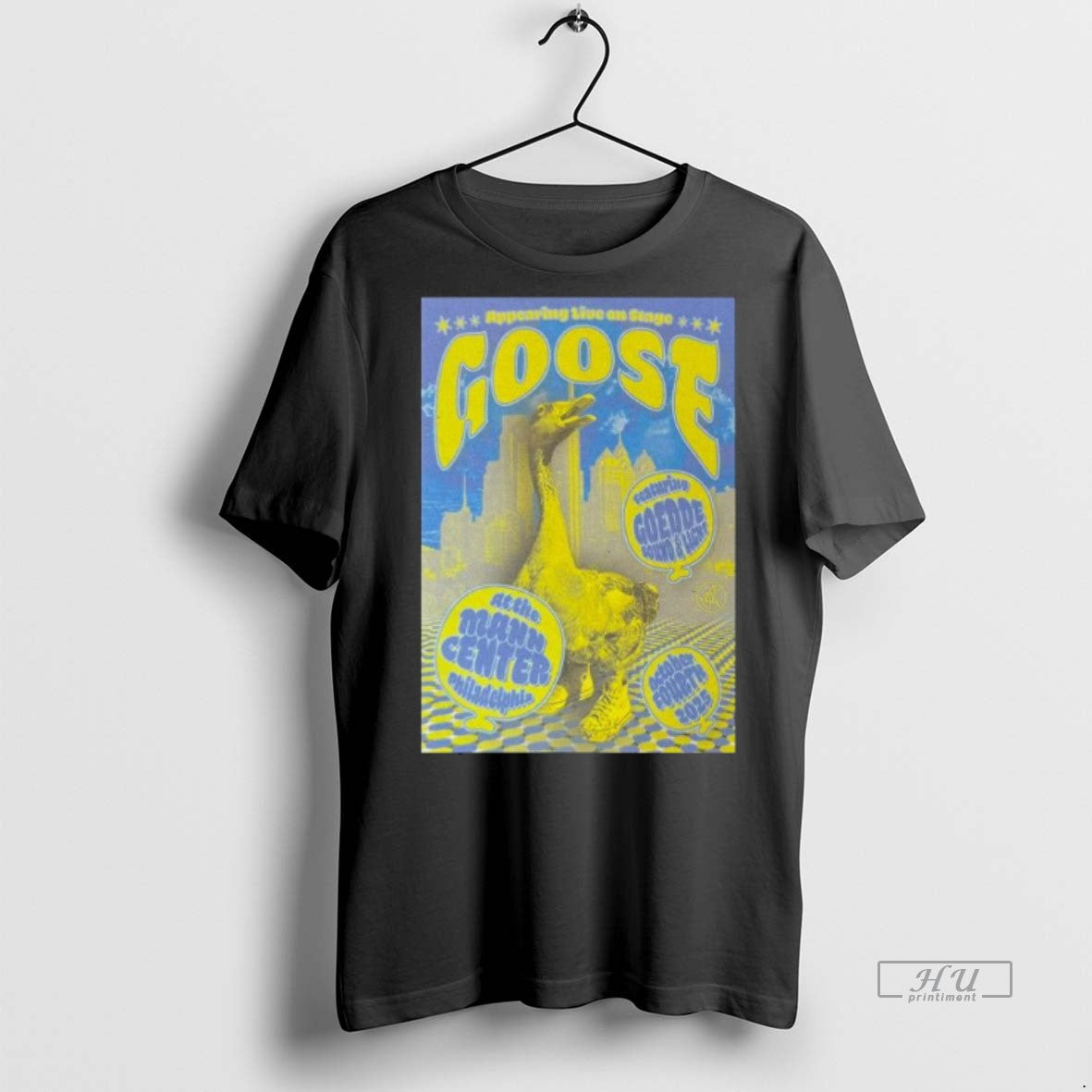 Officials Goose Appearing Live On Stage The Mann - Adult & Kids T-Shirts, Sweatshirts & Hoodies apparel design preview 1