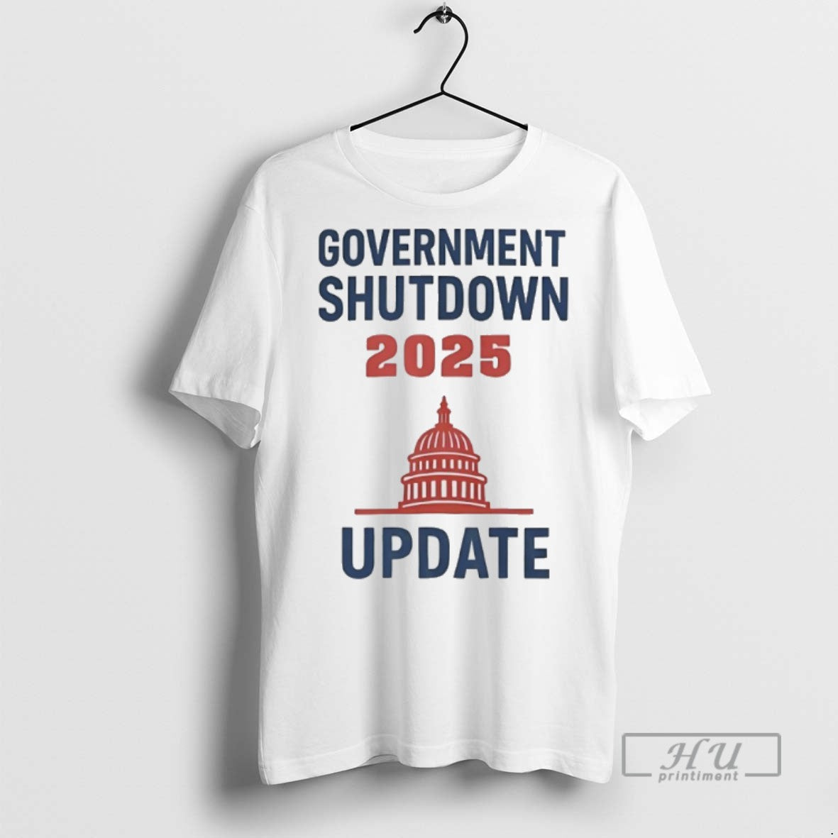 Officials Government Shutdown 2025 Update - Adult & Kids T-Shirts, Sweatshirts & Hoodies apparel design preview 1