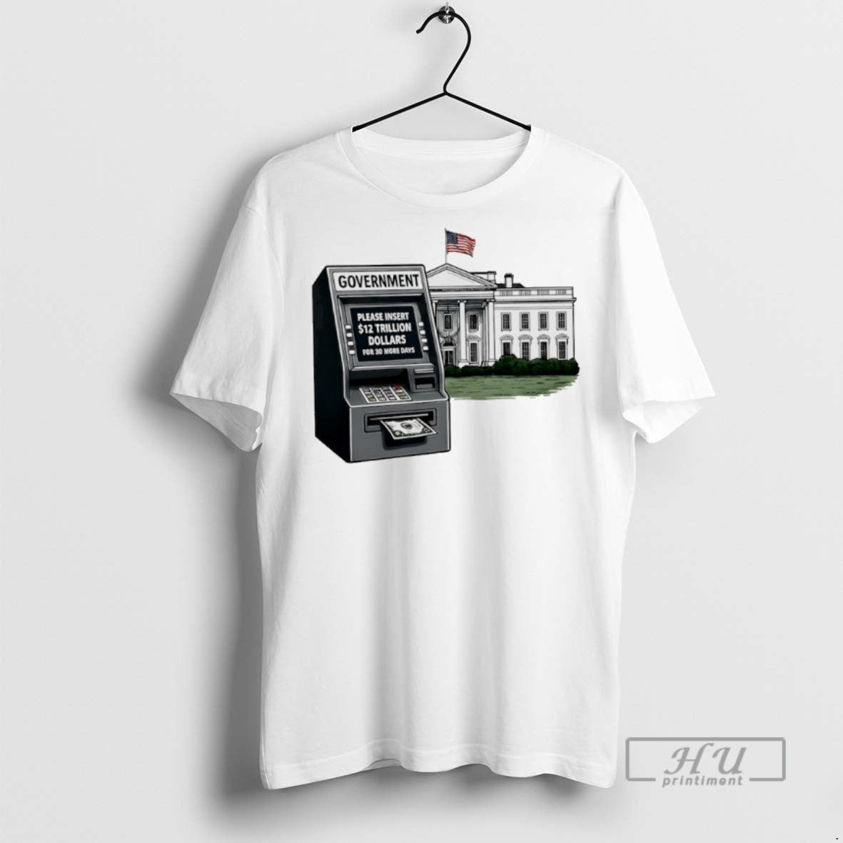 Officials Government Shutdown 2025 Please Insert 12 - Adult & Kids T-Shirts, Sweatshirts & Hoodies apparel design preview 1