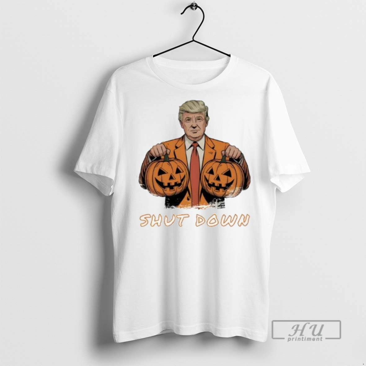 Officials Government Shutdown Halloween Anti Trump - Adult & Kids T-Shirts, Sweatshirts & Hoodies apparel design preview 1