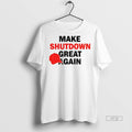 Officials Government Shutdown Maga Red Hat Make Great - Adult & Kids T-Shirts, Sweatshirts & Hoodies apparel design preview 1