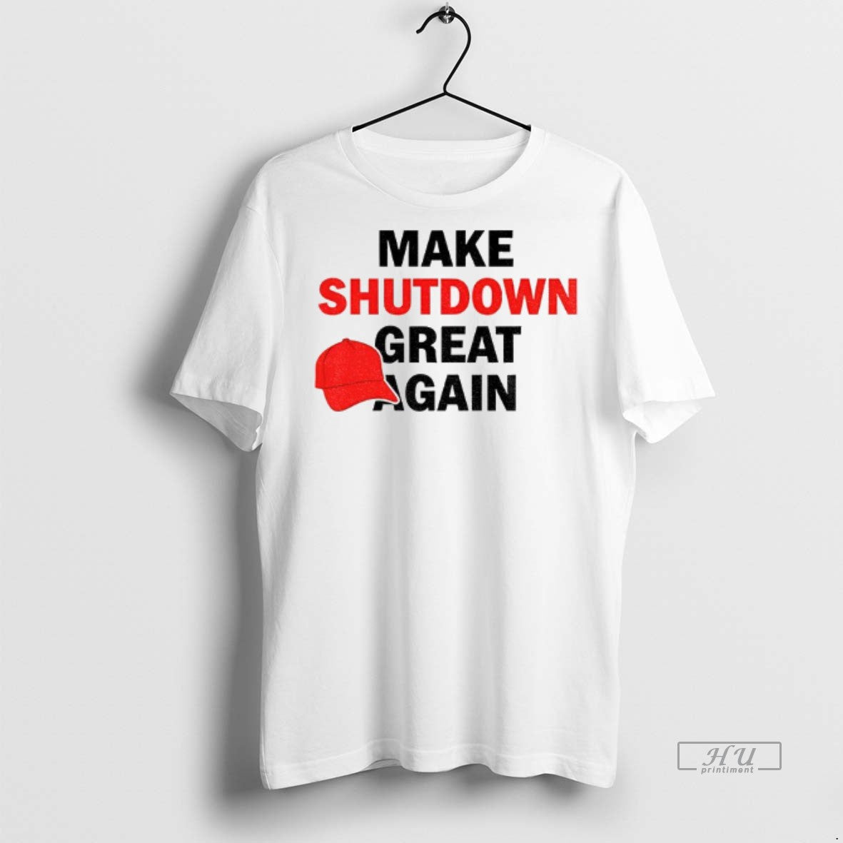 Officials Government Shutdown Maga Red Hat Make Great - Adult & Kids T-Shirts, Sweatshirts & Hoodies apparel design preview 1