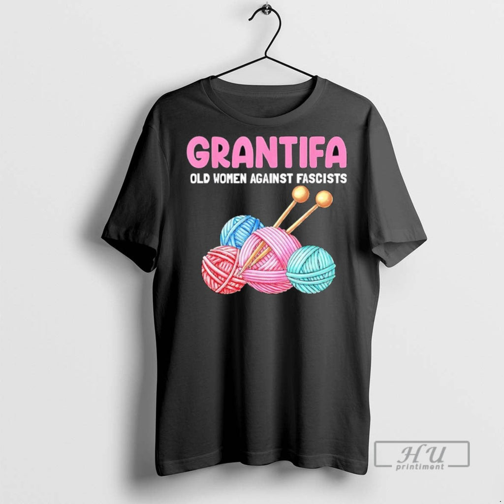 Officials Grantifa Old Women Against Fascists - Adult & Kids T-Shirts, Sweatshirts & Hoodies apparel design preview 1