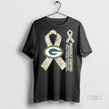 Officials Green Bay Packers Proudly Served Honor - Adult & Kids T-Shirts, Sweatshirts & Hoodies apparel design preview 1