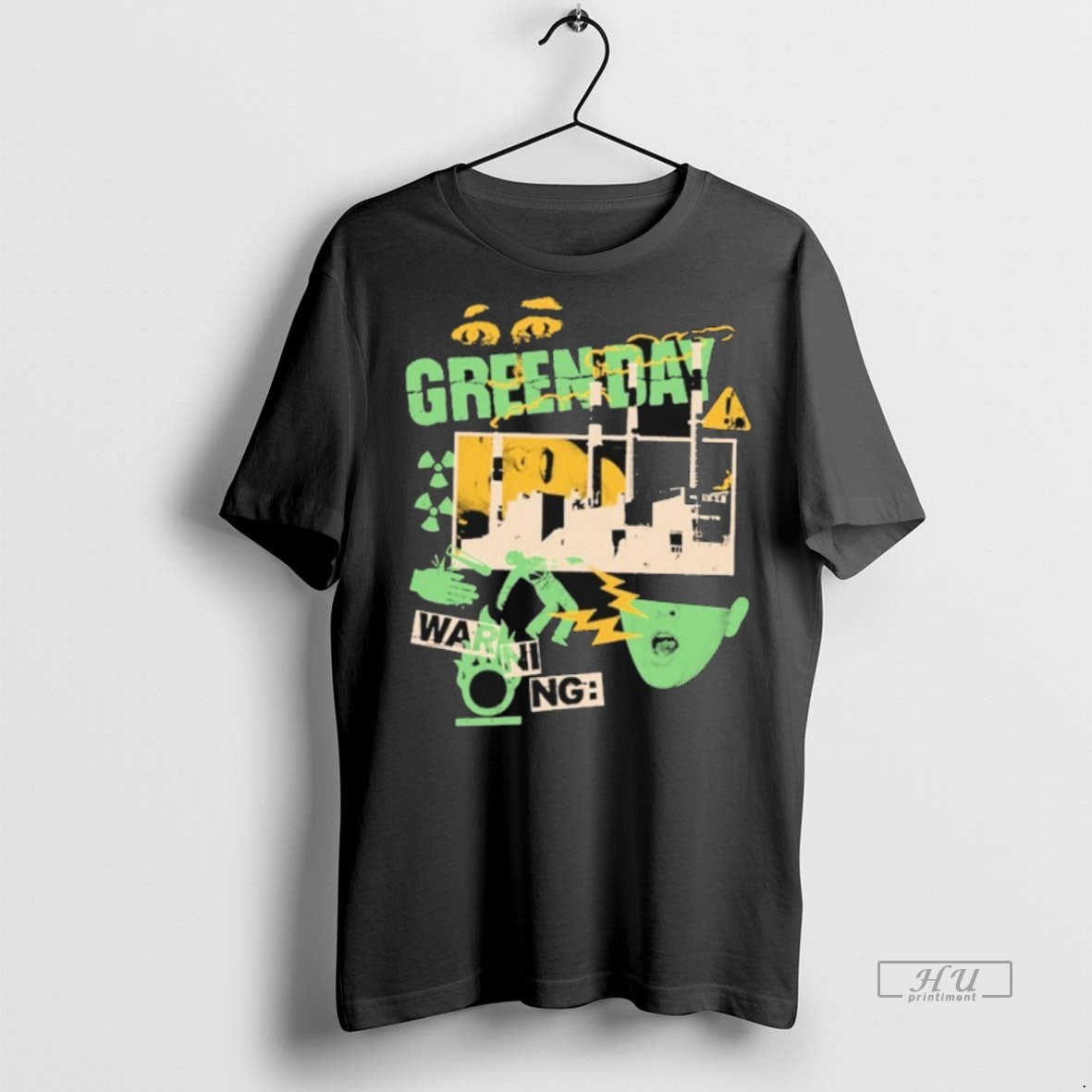 Officials Green Day Warning 25 Power Plant Sweater - Adult & Kids T-Shirts, Sweatshirts & Hoodies apparel design preview 1