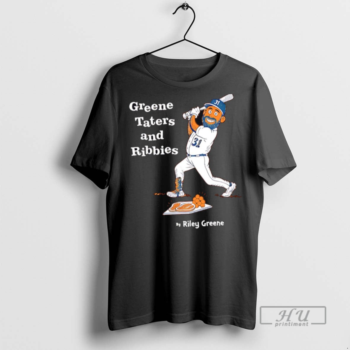 Officials Greene Taters And Ribbies Cartoon Detroit - Adult & Kids T-Shirts, Sweatshirts & Hoodies apparel design preview 1