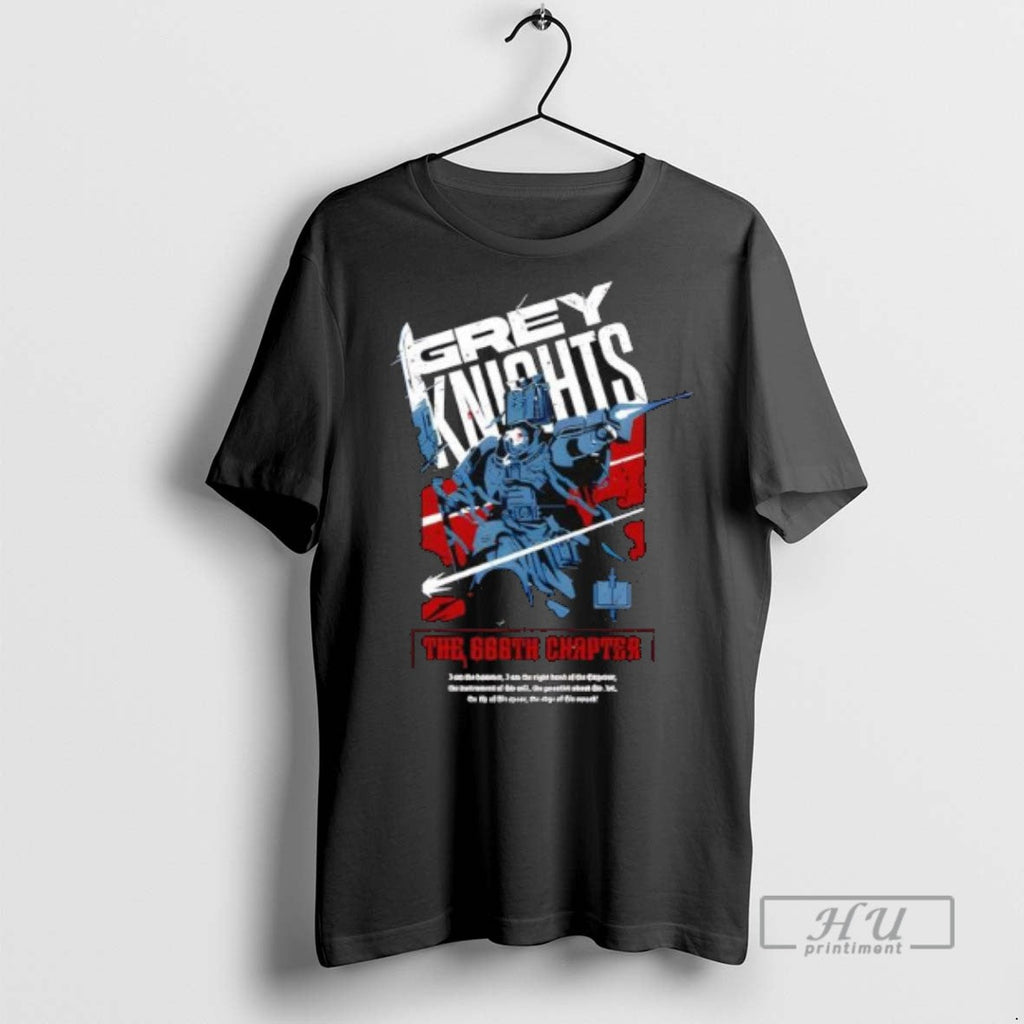 Officials Grey Knights The 666th Chapter - Adult & Kids T-Shirts, Sweatshirts & Hoodies apparel design preview 1