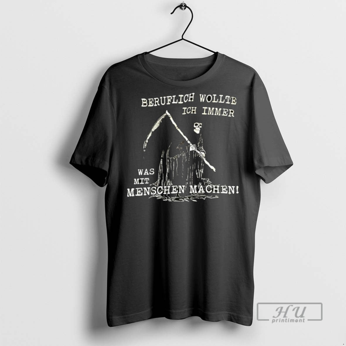 Officials Grim Reaper Beruflich Wollte Ich Immer - Adult & Kids T-Shirts, Sweatshirts & Hoodies apparel design preview 1