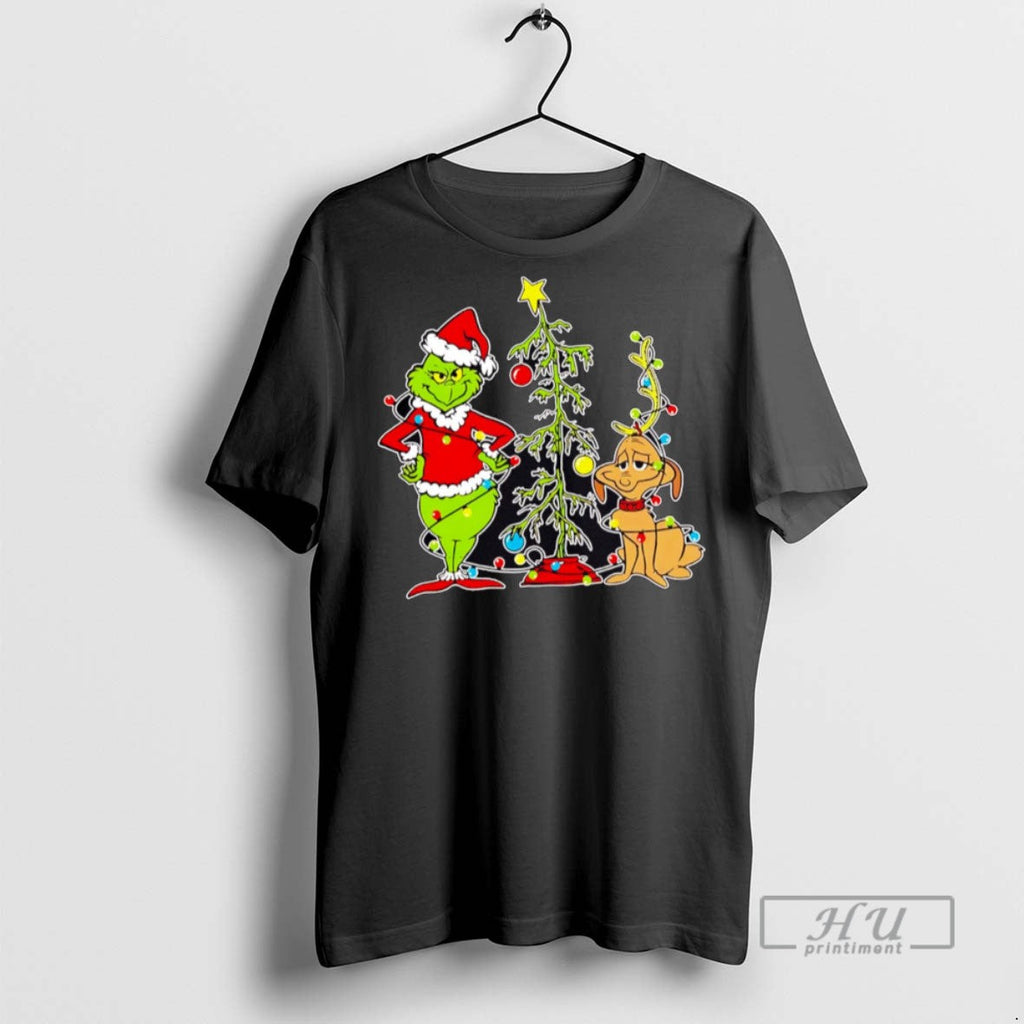 Officials Grinch Dog Max Light Christmas 2025 - Adult & Kids T-Shirts, Sweatshirts & Hoodies apparel design preview 1