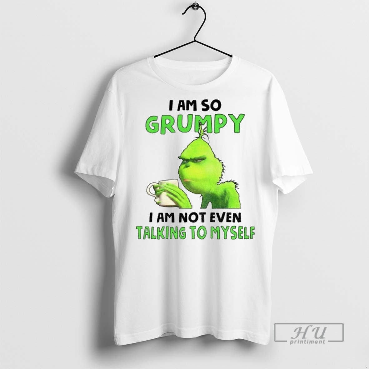 Officials Grinch I Am So Grumpy Not Even Talking To - Adult & Kids T-Shirts, Sweatshirts & Hoodies apparel design preview 1