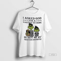 Officials Grinch I Asked Godfor A Partner In Crime He - Adult & Kids T-Shirts, Sweatshirts & Hoodies apparel design preview 1