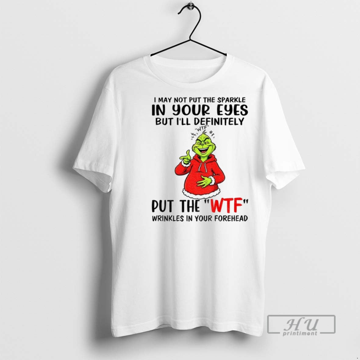 Officials Grinch I May Not Put The Sparkle In Your - Adult & Kids T-Shirts, Sweatshirts & Hoodies apparel design preview 1