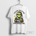 Officials Grinch Im Fine This Is Everythings Happy - Adult & Kids T-Shirts, Sweatshirts & Hoodies apparel design preview 1