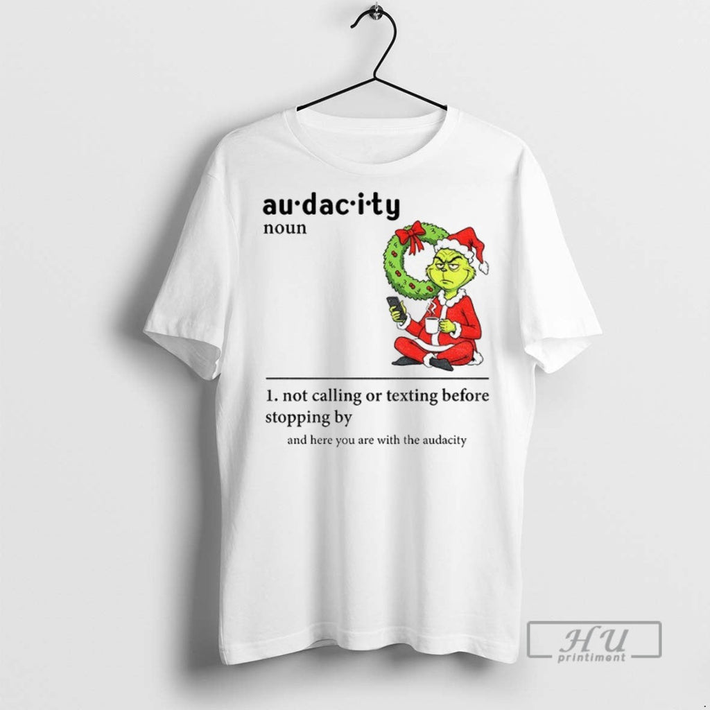 Officials Grinch Santa Hat Au Dac I - Adult & Kids T-Shirts, Sweatshirts & Hoodies apparel design preview 1