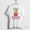 Officials Grinch Santa Hat Middle Finger The Good - Adult & Kids T-Shirts, Sweatshirts & Hoodies apparel design preview 1