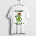 Officials Grinch Santa Hat Sorry If I Am Cranky Im In - Adult & Kids T-Shirts, Sweatshirts & Hoodies apparel design preview 1