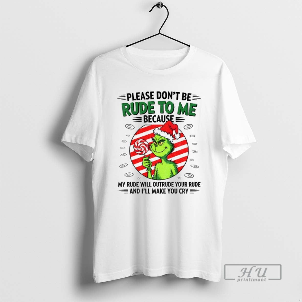 Officials Grinch Candy Please Dont Be Rude To Me - Adult & Kids T-Shirts, Sweatshirts & Hoodies apparel design preview 1
