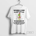 Officials Grinch Ghost When I Die Everyone Must Sleep - Adult & Kids T-Shirts, Sweatshirts & Hoodies apparel design preview 1