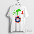 Officials Grinch Hand Holding Texas Rangers Christmas - Adult & Kids T-Shirts, Sweatshirts & Hoodies apparel design preview 1