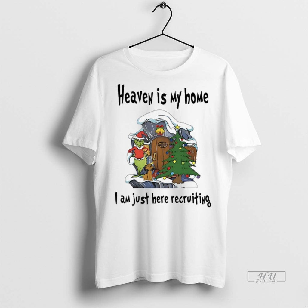 Officials Grinch Heavey Is My Home I Am Just Here - Adult & Kids T-Shirts, Sweatshirts & Hoodies apparel design preview 1