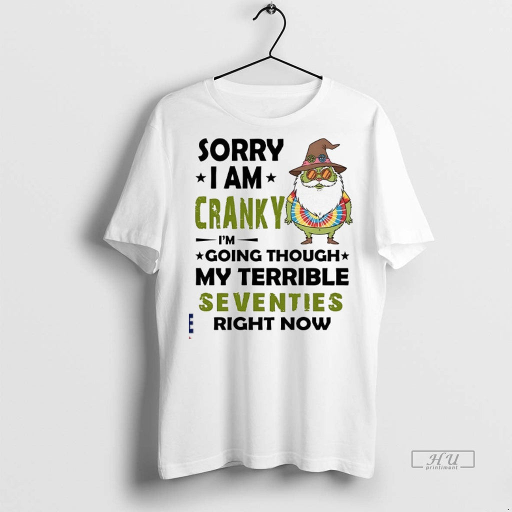Officials Grinch Sorry I Am Cranky Im Going Though My - Adult & Kids T-Shirts, Sweatshirts & Hoodies apparel design preview 1