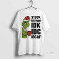 Officials Grinch Stuck Between Christmas Sweater - Adult & Kids T-Shirts, Sweatshirts & Hoodies apparel design preview 1