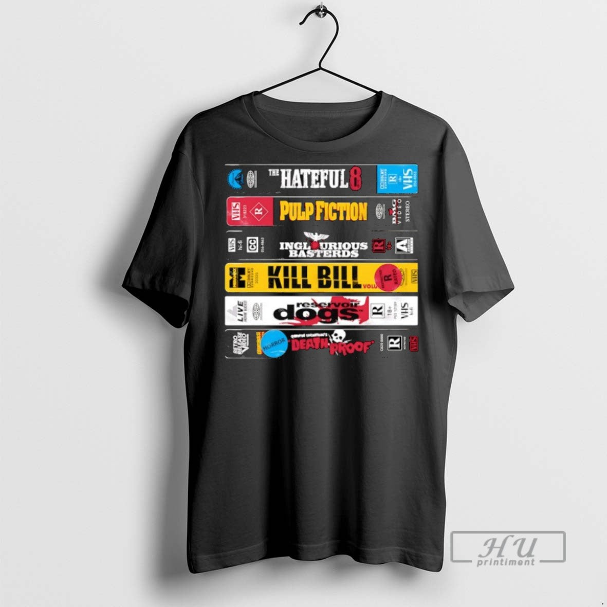 Officials Grindhouse Grit A Stack Of Tarantino Video - Adult & Kids T-Shirts, Sweatshirts & Hoodies apparel design preview 1