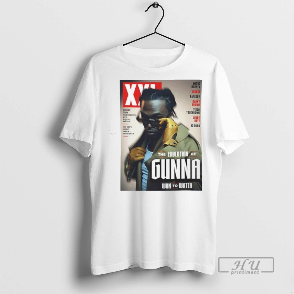 Officials Gunna The Evolution Of Win To Water - Adult & Kids T-Shirts, Sweatshirts & Hoodies apparel design preview 1