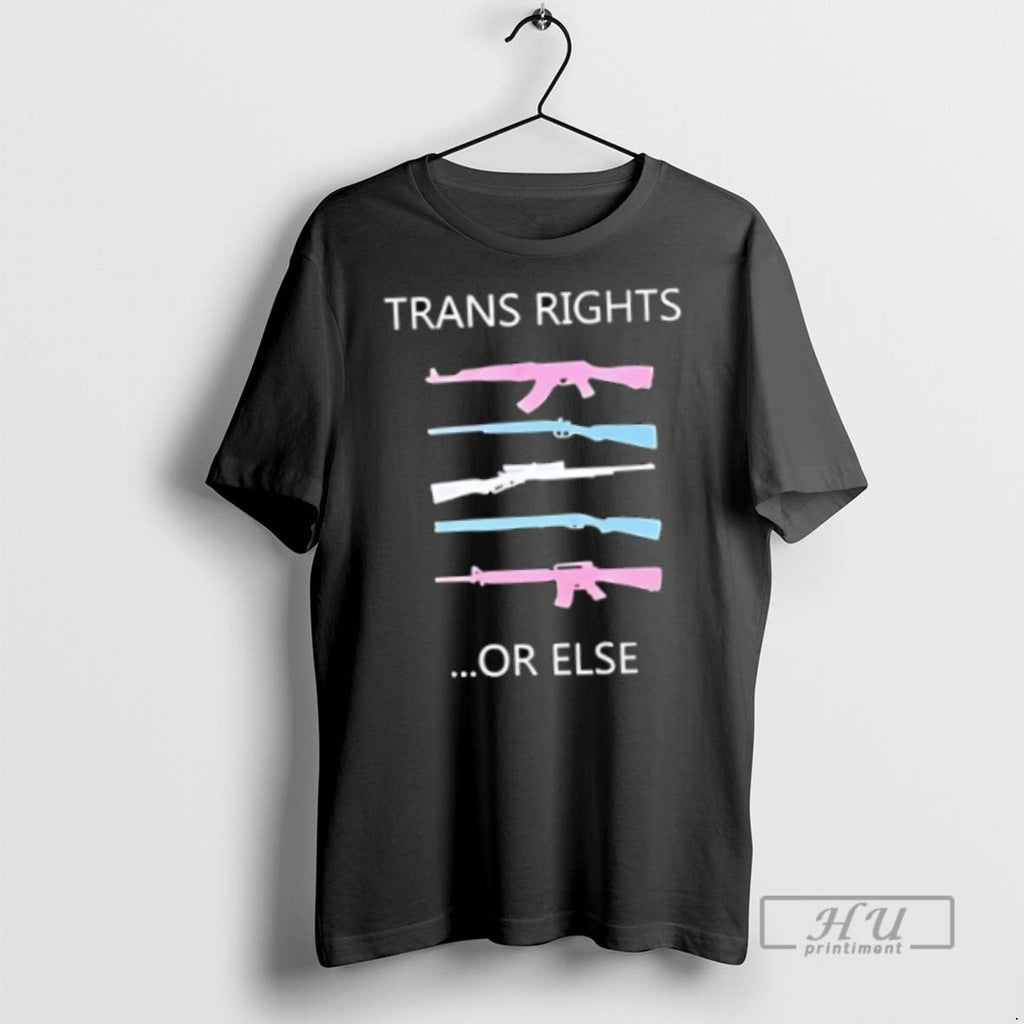 Officials Guns Trans Rights Or Else Lgbt - Adult & Kids T-Shirts, Sweatshirts & Hoodies apparel design preview 1