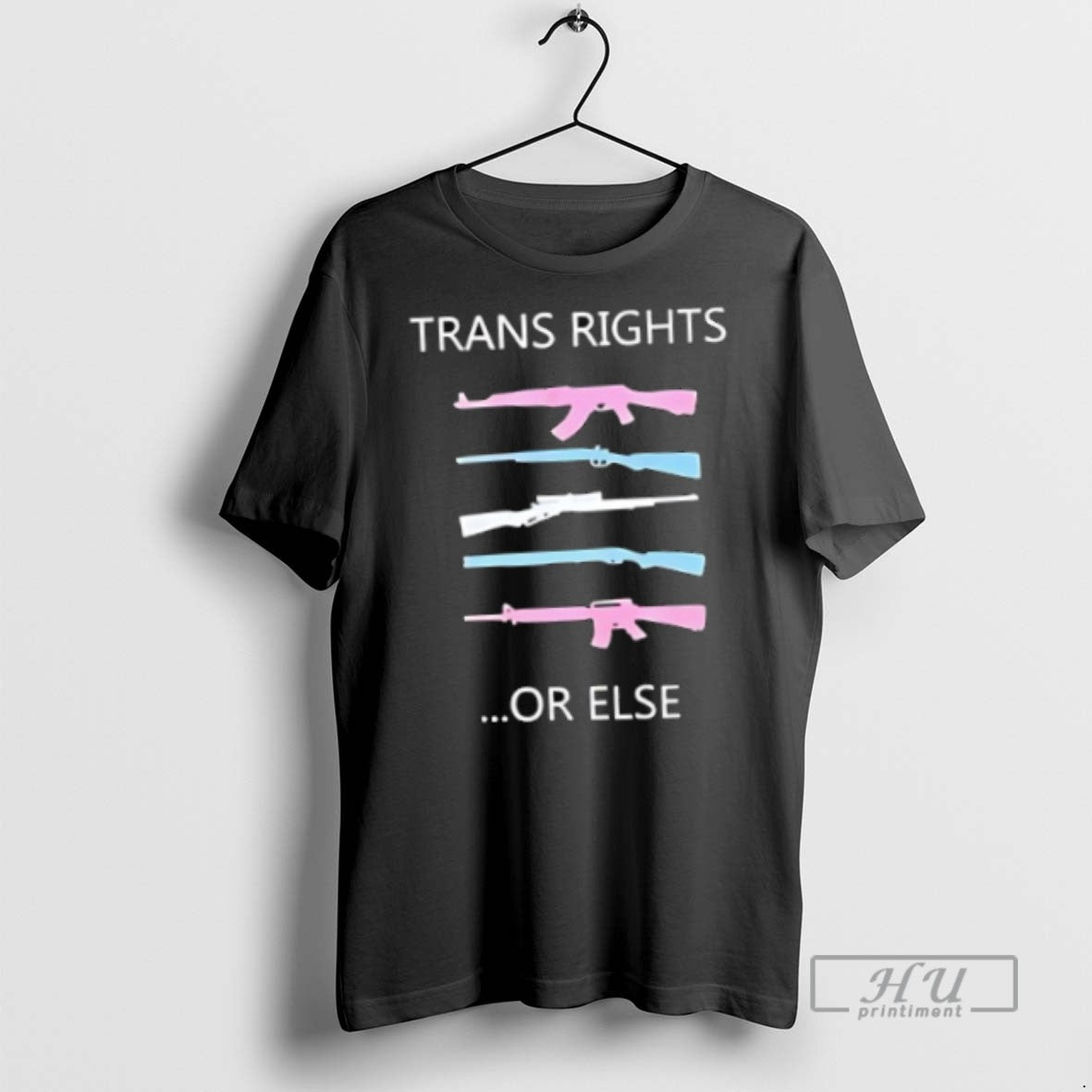 Officials Guns Trans Rights Or Else Lgbt - Adult & Kids T-Shirts, Sweatshirts & Hoodies apparel design preview 1