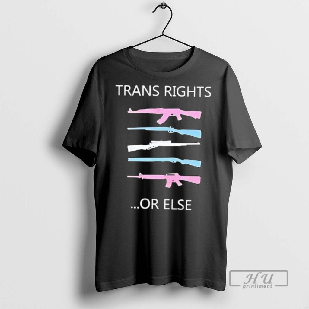 Officials Guns Trans Rights Or Else Lgbt - Adult & Kids T-Shirts, Sweatshirts & Hoodies apparel design preview 1