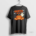 Officials Haunted By 67 Funny Ghost Pumpkin Halloween - Adult & Kids T-Shirts, Sweatshirts & Hoodies apparel design preview 1
