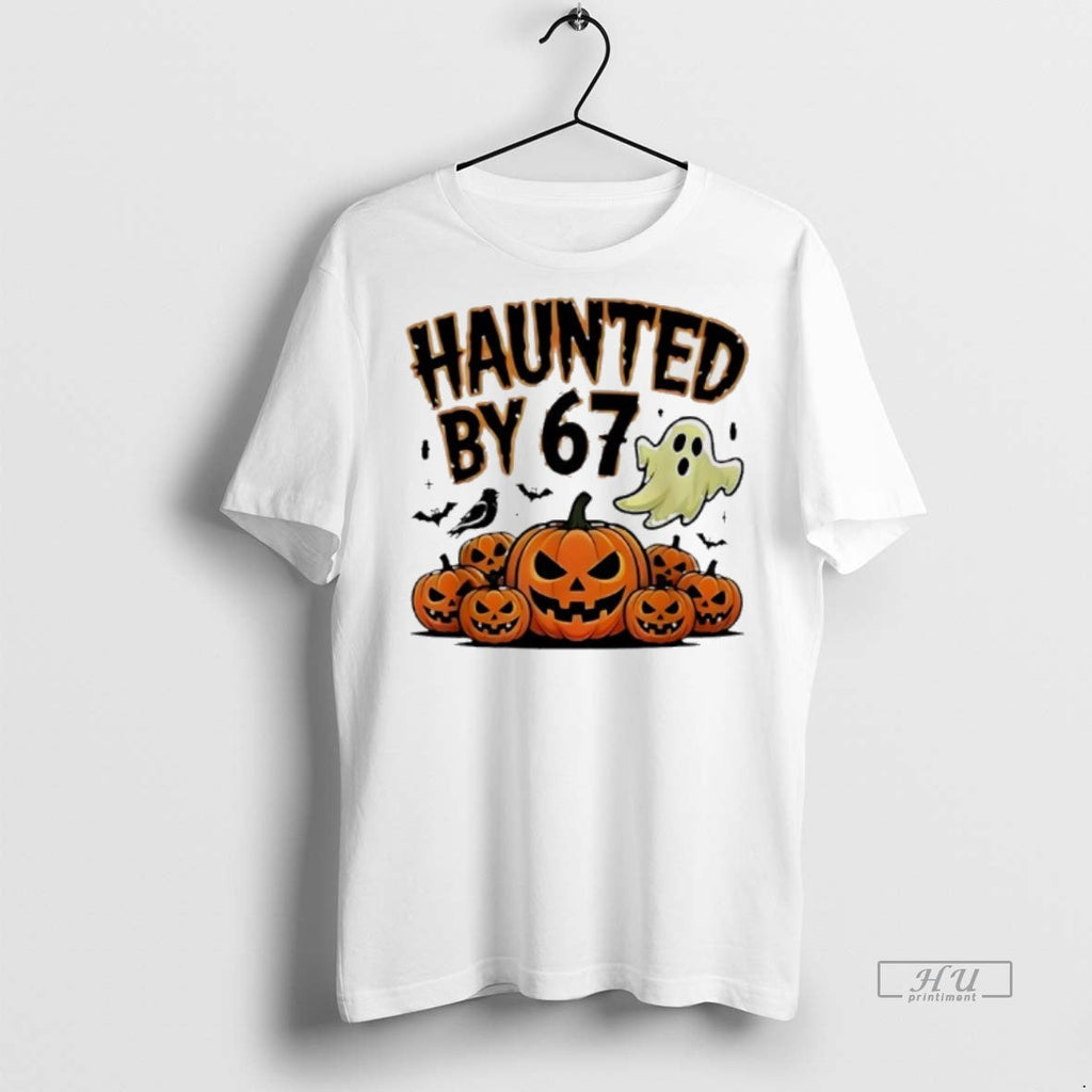 Officials Haunted By 67 Halloween Costume Sweater - Adult & Kids T-Shirts, Sweatshirts & Hoodies apparel design preview 1