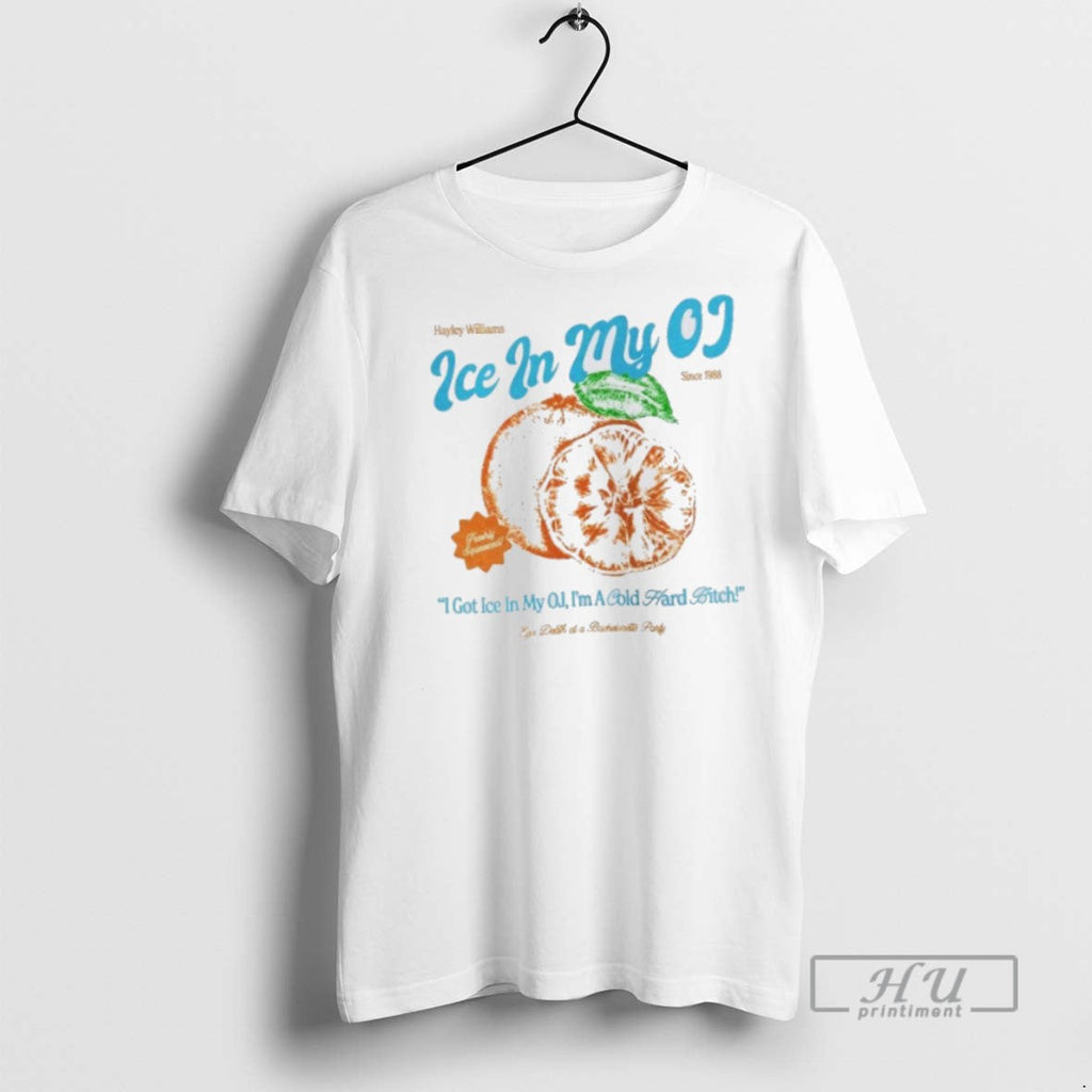 Officials Hayley Williams Ice In My Oj I Got Im - Adult & Kids T-Shirts, Sweatshirts & Hoodies apparel design preview 1