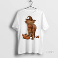 Officials Highland Cow Halloween Ceramic And Classic - Adult & Kids T-Shirts, Sweatshirts & Hoodies apparel design preview 1